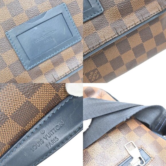 LOUIS VUITTON Sprinter MM Shoulder Bag Damier Ebene Leather Brown N41254 76FC138 - Picture 9 of 15